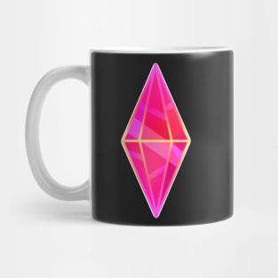 Pink plumbob sims 4 Mug